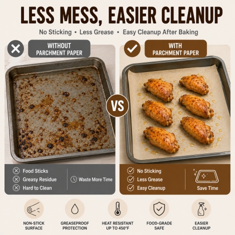 Baking sheet paper