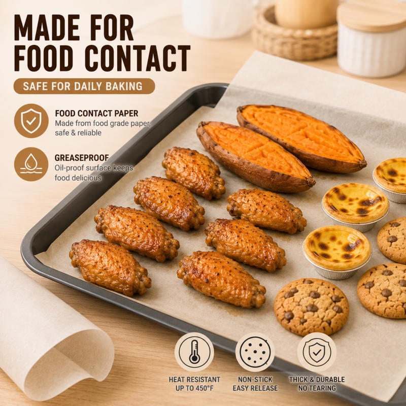 Baking sheet paper