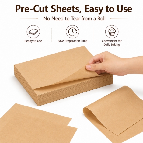 Cowhide-colored silicone oil paper