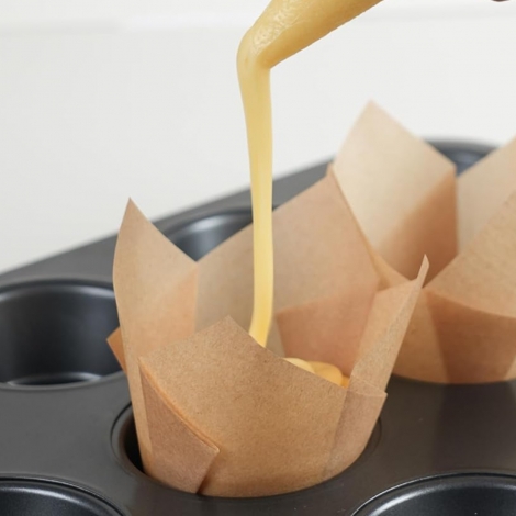 Tulip cupcake paper cups