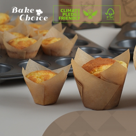 Tulip cupcake paper cups