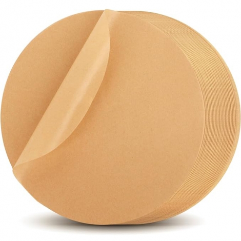 Circular baking paper
