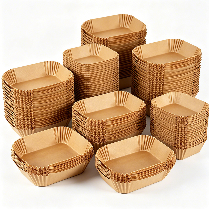 Square air fryer paper