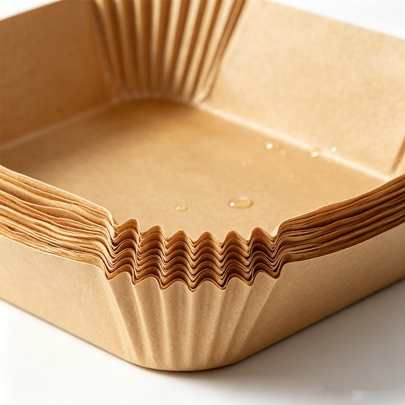 Square air fryer paper