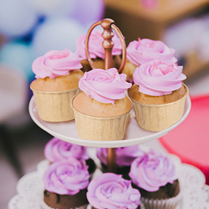 Brown cupcake liner